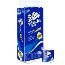 维达(Vinda) 卷纸 蓝色经典4层180g*10卷
