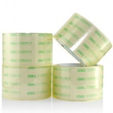 得力(deli)高透明封箱胶带60mm*100y*50um(91.4m/卷) 30325