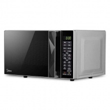 美的（Midea）M3-L233B黑色 多功能微波炉 光波烧烤 智能湿度感应