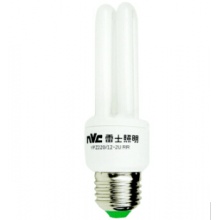 雷士照明（NVC）节能灯 E27大口2U12W6500K 日光色（白光）