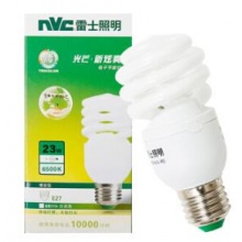 雷士照明（NVC）节能灯 E27大口螺旋23W6500K 日光色（白光）