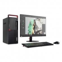 联想（ThinkCentre） M910T 18L台式机电脑 主机+19.5英寸显示屏 I5-7500 4G 1T