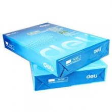 得力（deli）莱茵河复印纸 70gA4打印纸 5包装（共2500张）7401