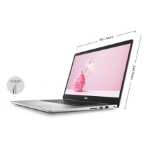 戴尔DELL灵越7000 15.6英寸轻薄笔记本电脑(i5-8250U 8G 128GSSD+1T 940MX 4G独显 IPS Win10 三面金属)银