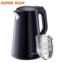 苏泊尔（SUPOR）电热水壶 烧水壶 1.7L全钢SWF17E20C