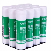 得力(deli)7102 PVA材质固体胶棒21g 12支/盒