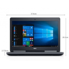 戴尔（DELL）Precision7520 15.6英寸移动工作站笔记本I7CPU标配