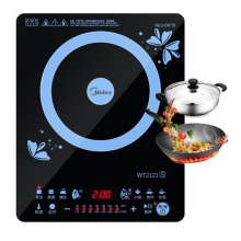 美的（Midea）电磁炉 哑光防滑  八档火力  C21-WT2121