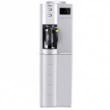 美的（Midea） 饮水机 家用立式冷热型全管路杀菌饮水器 MYD803S-X 浅灰色