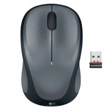 罗技(Logitech) M235 无线光电鼠标2代 升级为优联技术 灰色