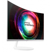 三星C27H711QEC 27英寸2K高分曲面 1800R曲率量子点技术电脑显示器