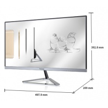 优派（ViewSonic）VX2276-smhd 21.5英寸6.6mm纤薄金属机身旗舰AH-IPS屏微边框 爱眼不闪电脑显示器