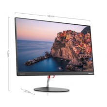 联想（ThinkVision）X24 23.8英寸 纤薄机身 全金属支架 电脑显示器
