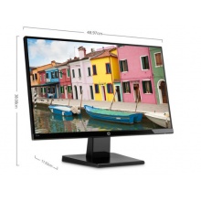 惠普（HP）22W 21.5英寸 低蓝光 IPS FHD 178度广可视角度 窄边框 LED背光液晶显示器