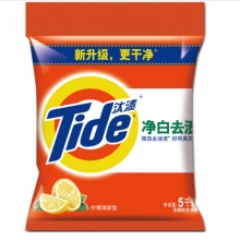 汰渍 净白去渍洗衣粉（柠檬清香）5kg/袋