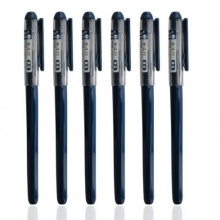 晨光（M&G） AGP62403 12色中性笔签字笔0.38mm 12支 黑色