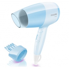 飞利浦（PHILIPS） 小巧可折叠 电吹风筒 BHC016/05冰蓝色