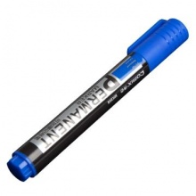 齐心MK808 可加墨水记号笔大头笔马克笔快干油性笔 蓝色单支