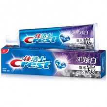 佳洁士（Crest）3D炫白微米炭牙膏120克