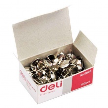 得力（deli） 0020 金属大头钉/图钉/ 图画钉 单盒
