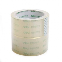 得力(deli)透明封箱胶带60mm*60y 30368