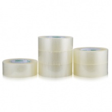 得力（deli）30904普透封箱胶带45mm*200y（183米）6卷/筒