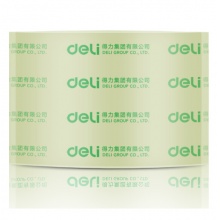 得力(deli)30367 高透度封箱胶带60mm*40y 1卷装