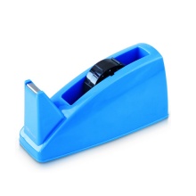 得力(deli)大号胶带座切割器封箱器(胶带宽度 ≤24mm) 蓝灰随机812