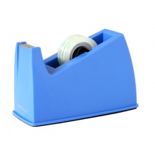 得力(deli)中号胶带座切割器封箱器(胶带宽度 ≤18mm) 蓝灰随机810