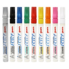 三菱（Uni）油漆笔PX-20补漆笔工业记号物流笔2.8mm 绿色 单支装