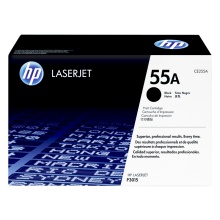 惠普（HP） CE255A 55A 黑色原装 LaserJet 硒鼓 (适用LaserJet P3015)