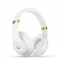 Beats Studio3 Wireless 录音师无线3代 头戴式 蓝牙无线降噪耳机 游戏耳机 - 白色 含麦克风 MQ572PA/A