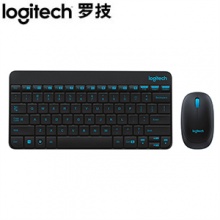 罗技（Logitech）无线键鼠套装 MK245 Nano 无线鼠标无线键盘套装（黑色）