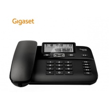 集怡嘉(Gigaset)原西门子 电话机 固定电话双接口 免电池 DA260黑色