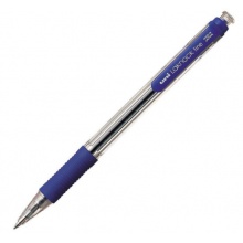 三菱（Uni） SN-101 按制圆珠笔（蓝色）原子笔 0.7mm（12支装）