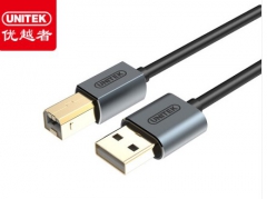 优越者(UNITEK)usb2.0打印机数据线3米