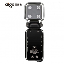 爱国者（aigo） R5533 录音笔专业麦头 50米 远距离 MP3播放器 16GB 锖色