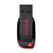 闪迪(SanDisk)酷刃USB2.0(CZ50)64GB U盘 黑红
