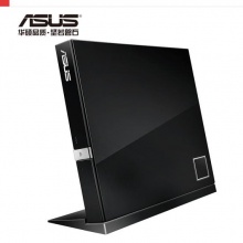 华硕(ASUS) 6倍速 USB2.0 外置蓝光 光驱刻录机 黑色(兼容苹果系统/SBW-06D2X-U)