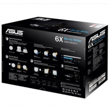华硕(ASUS) 6倍速 USB2.0 外置蓝光 光驱刻录机 黑色(兼容苹果系统/SBW-06D2X-U)