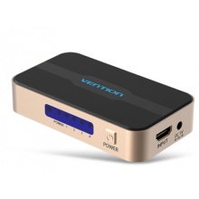 威迅（VENTION）HDMI分配器1进4出 一进四出4K高清3D视频切换器分屏器 笔记本电脑盒子接电视投影仪ACCG0