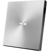 华硕(ASUS) 8倍速 USB2.0 外置DVD刻录机 移动光驱 银色(兼容苹果系统/SDRW-08U7M-U)