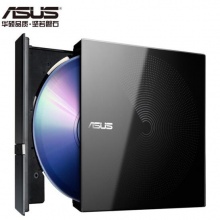 华硕 8倍速 USB2.0 外置移动DVD光驱 黑色 SDR-08B1-U