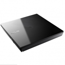 华硕 8倍速 USB2.0 外置移动DVD光驱 黑色 SDR-08B1-U