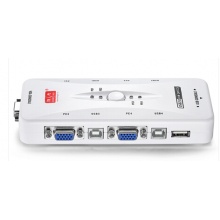胜为（shengwei）KS-304A KVM切换器 USB 4口配线 手动四进一出 vga多电脑切换器 显示器共享器