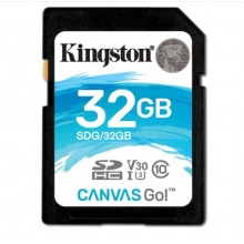 金士顿（Kingston）32G90MB/s SD Class10 UHS-I U3 V30高速存储卡