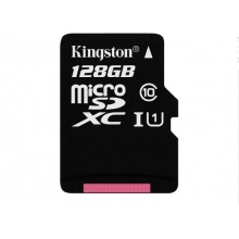 金士顿(Kingston)128GB 80MB/s 内存卡 TF(Micro SD) Class10 UHS-I 高速手机行车记录仪存储卡