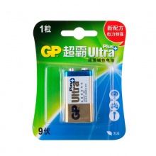 超霸（GP） GP1604A-L1 碱性电池 9V U能高性能数码伴侣1粒/卡