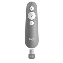 罗技 Logitech R500 激光笔 翻页笔 无线蓝牙双连 Mac iOS兼容 灰色