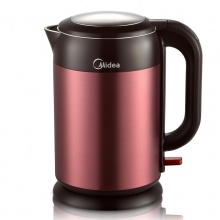 美的（Midea）MK-H317E4（大赤兔）304不锈钢电热水壶 1.7L容量 